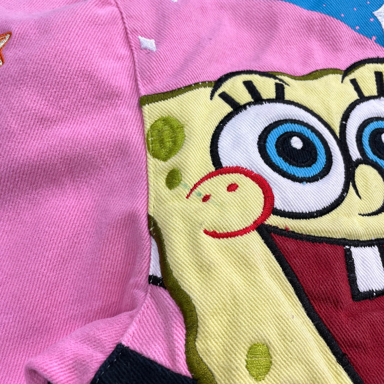 kids】JH DESIGN ジェフハミルトン レーシングジャケット スポンジボブ 