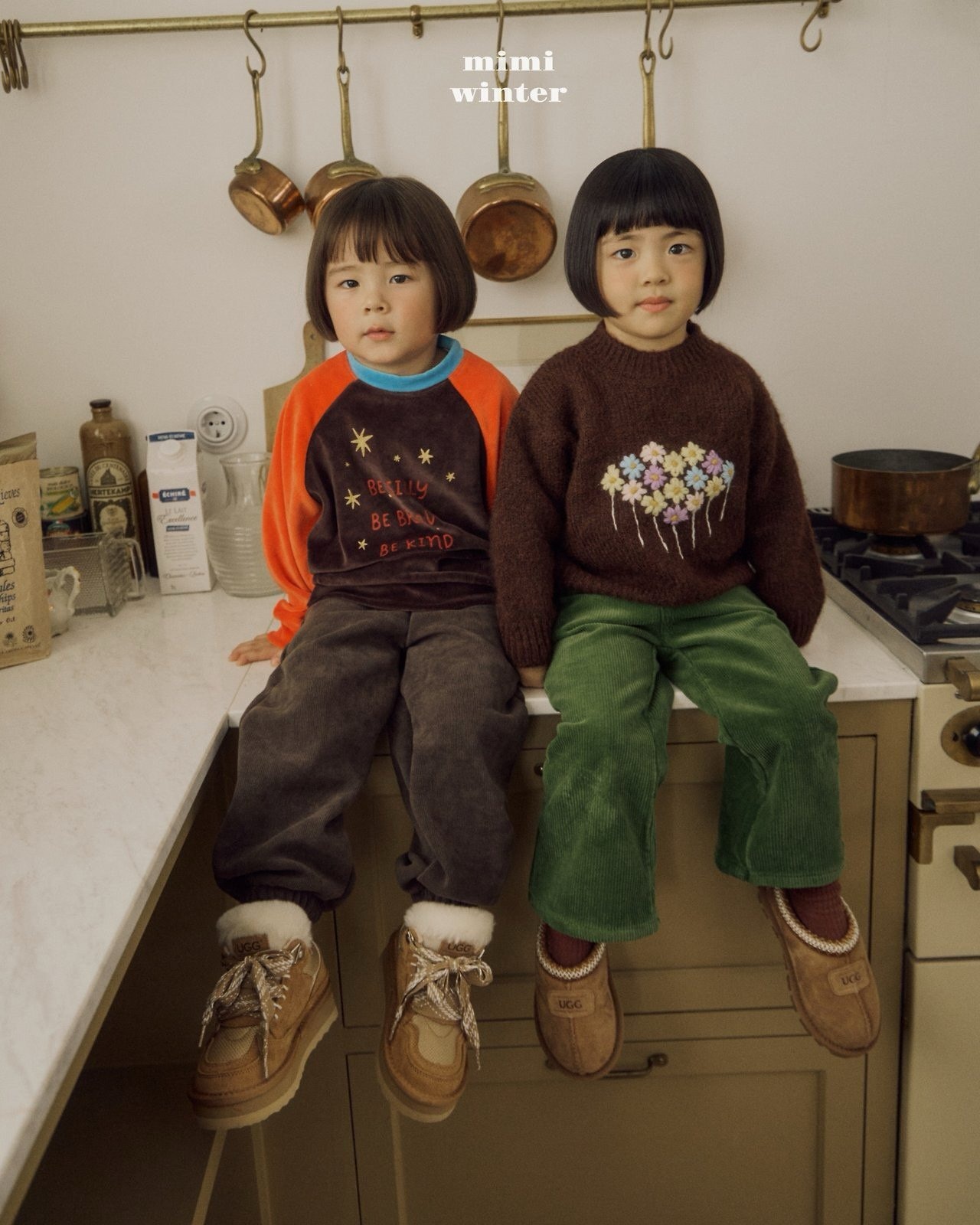 BYMIMI［取寄］flower cardigan 26winter