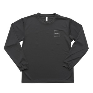 BOX LOGO  L/S DRY TEE（BLK）