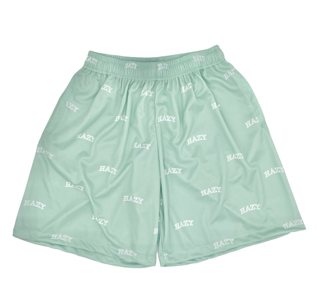 HAZY TP Shorts ( Pastel Green  / White )