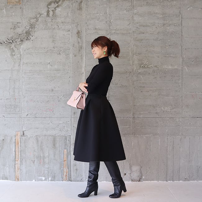 ☆即日配送☆yumeribonボンディング スカート(NEWグレー)【公式