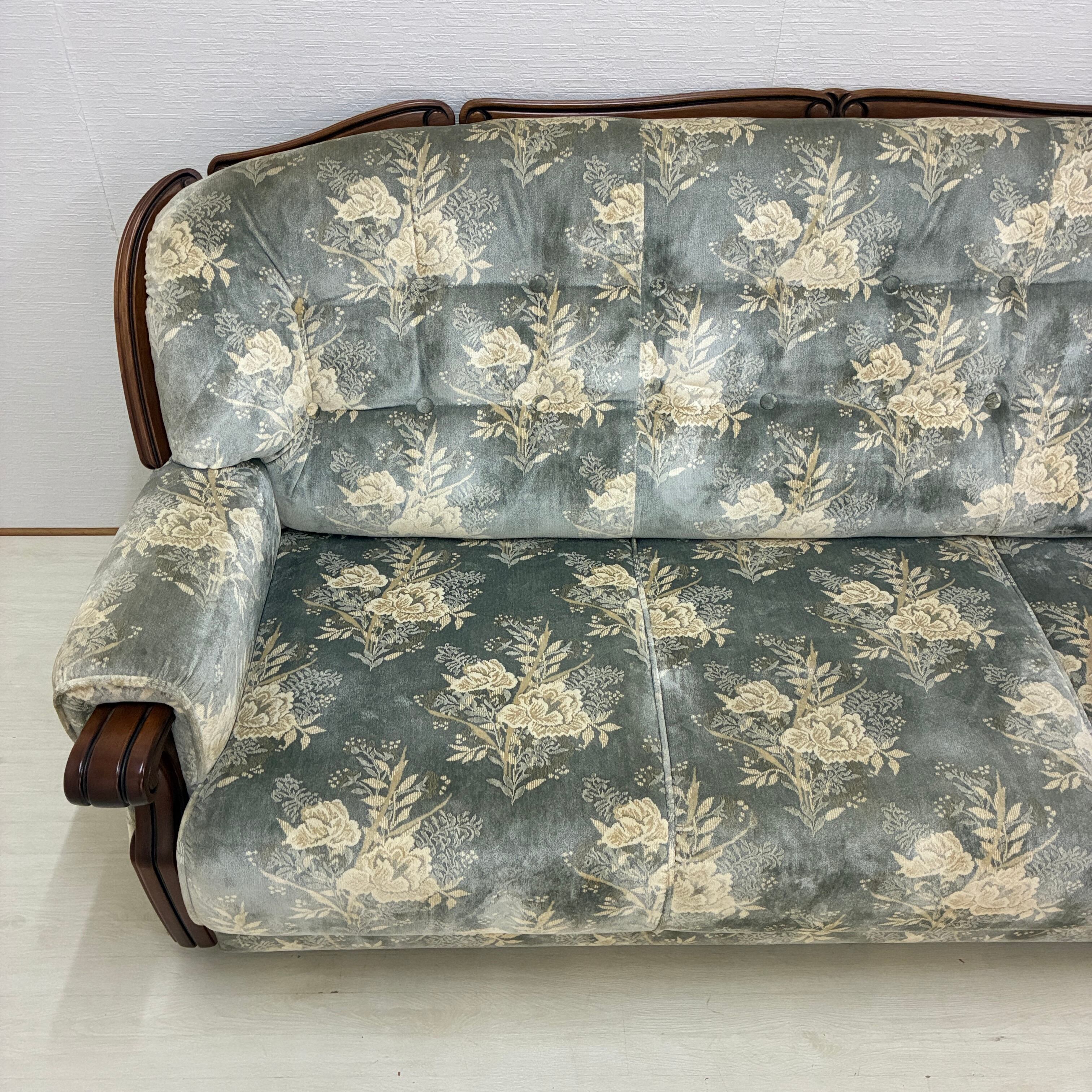 カリモク】金華山 3人掛けソファ トリプルソファ | フィット
