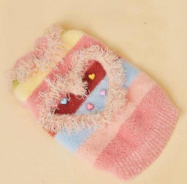 《予約》№1103054 カラフルボーダーセーター