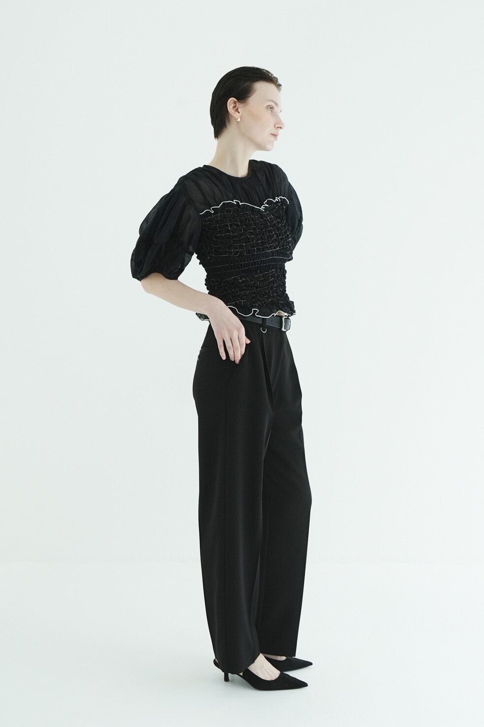 CLANE 2WAY TUCK STRAIGHT PANTS | FLICKA ASHIYA