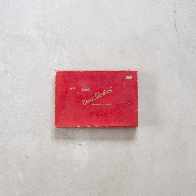 "OVER SHE GOES" vintage Board game