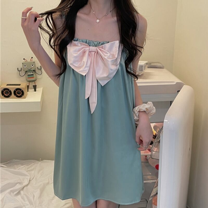 サマーリボンスカート 大人ガーリー スウィート キュート カジュアル 夏物 シルク YY-ファッション76860798983