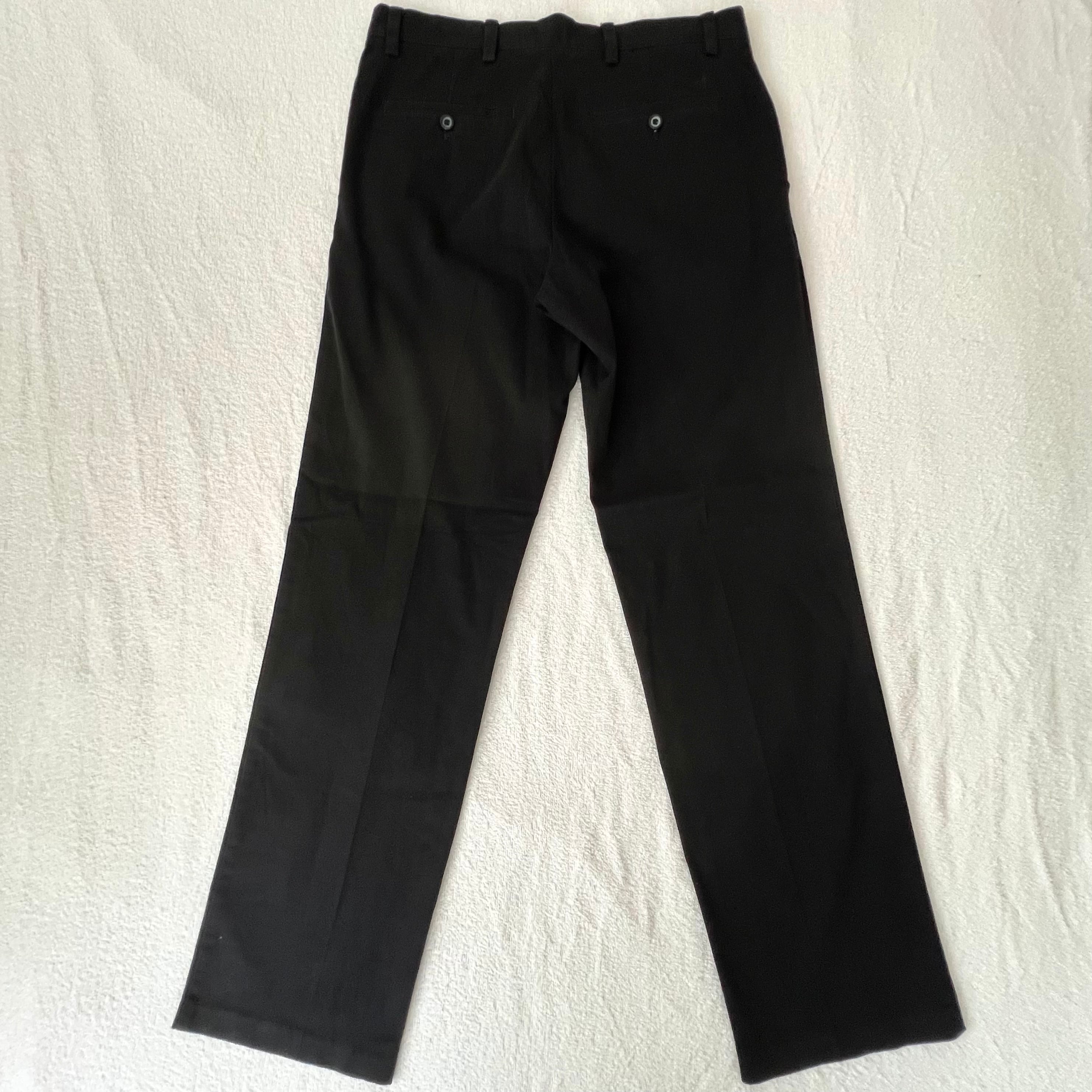 DOCKERS ドッカーズ チノパン スラックス パンツ W32 ブラック 黒