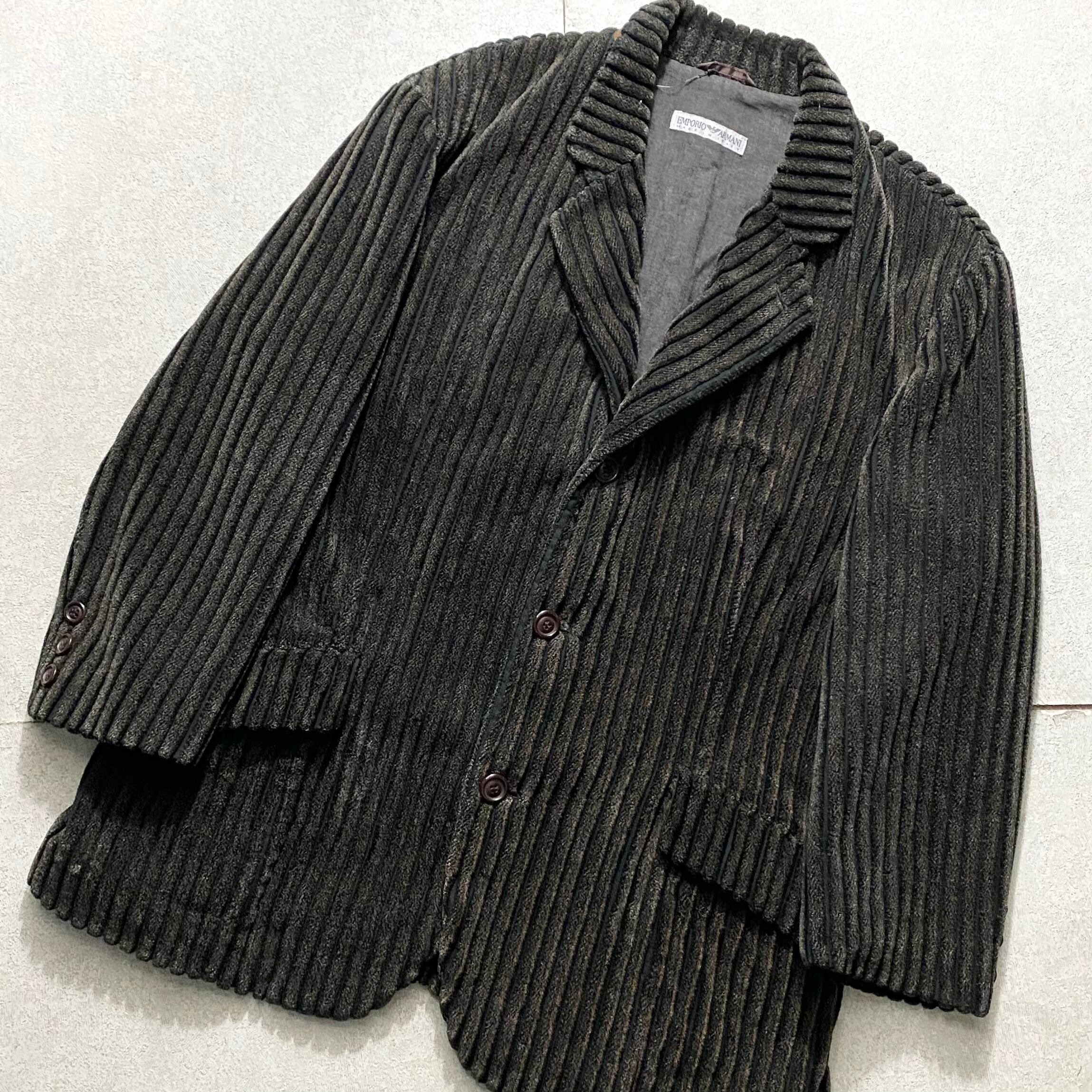 archive EMPORIO ARMANI コーデュロイ コート 48 XL archive EMPORIO ARMANI コーデュロイ コート 48 XL