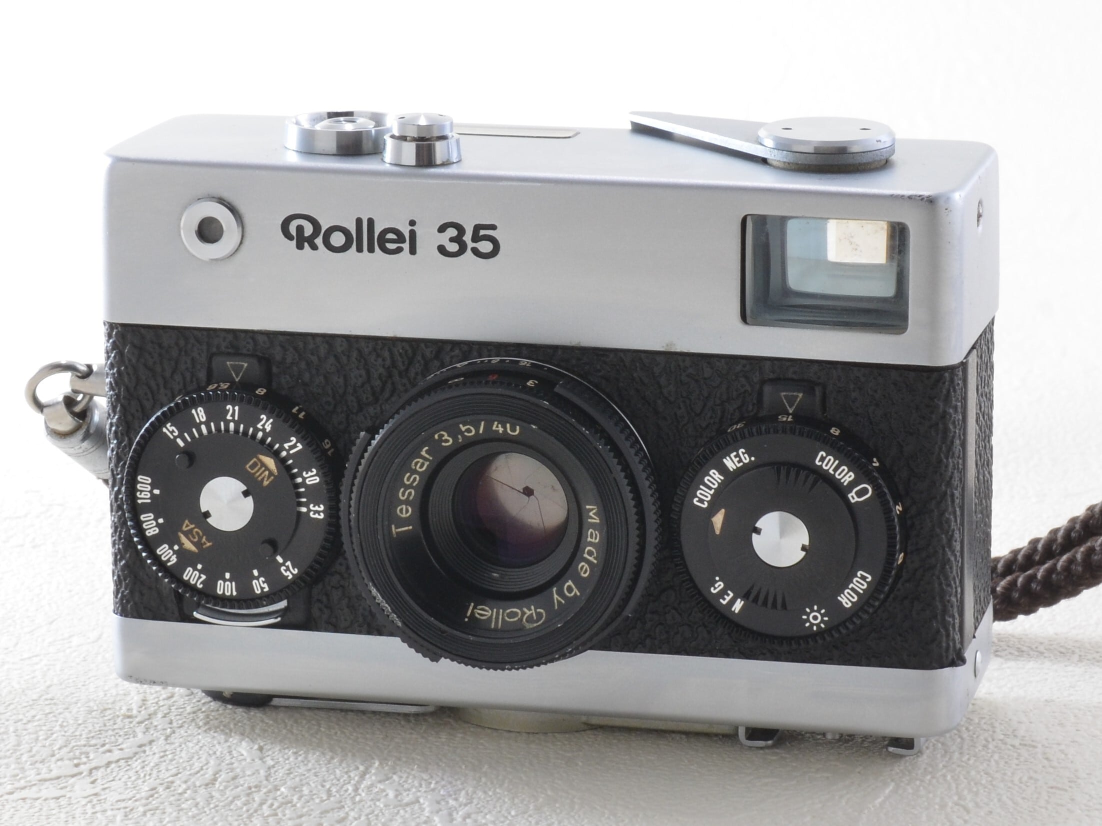 Rollei 35 / Tessar 40mm F3.5 ネガフィルム付 ローライ（23148