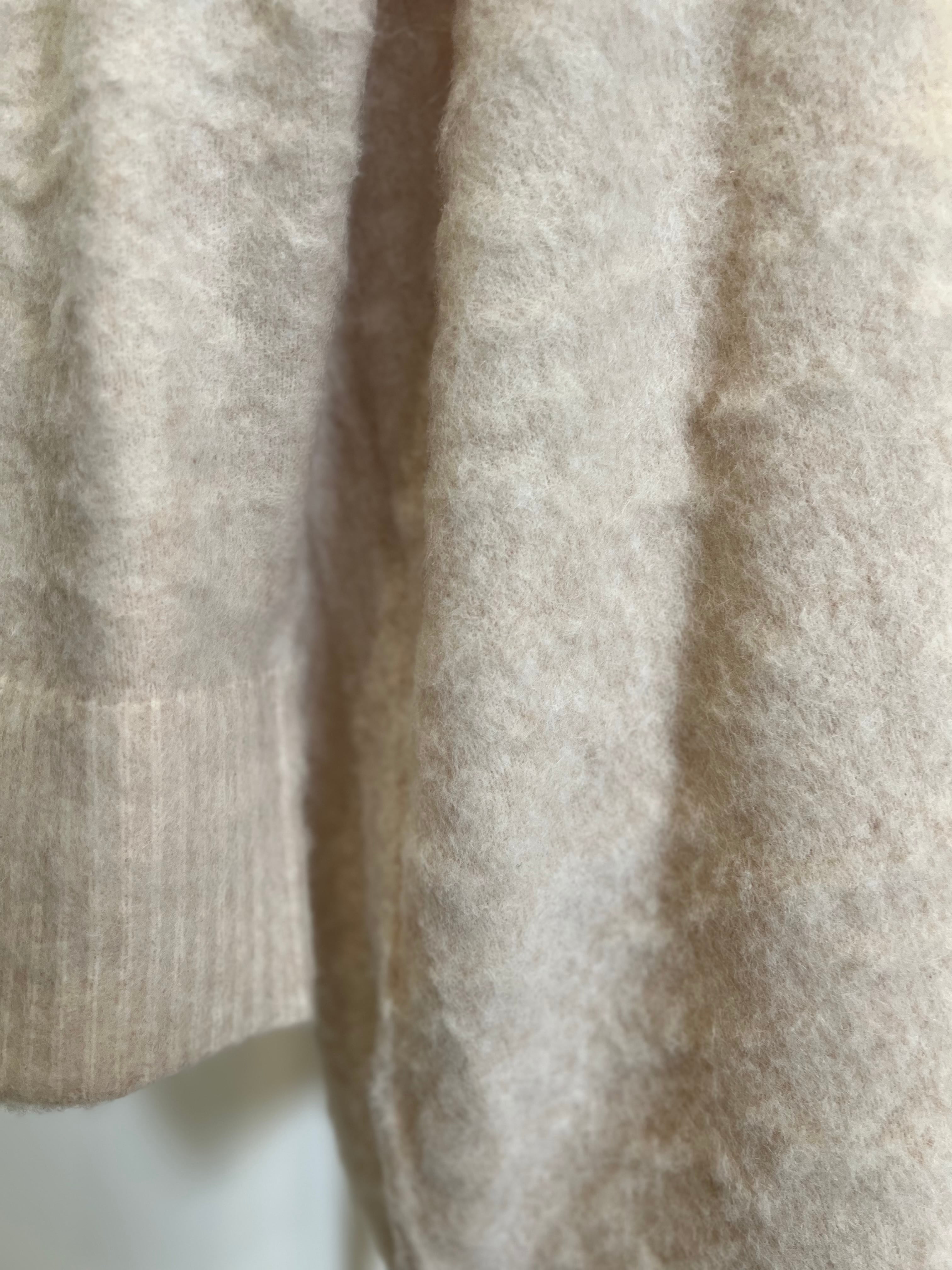 【YENN】[Y254-91123] ALPACA MIX TUNIC PO