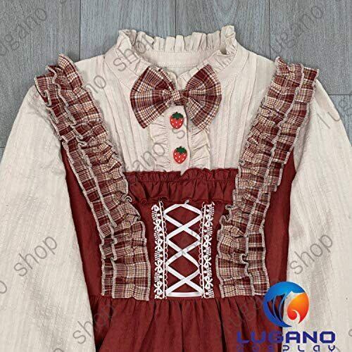 KL008 萌えゴシック ロリータ風 Sweet Gothic Lolita風 ワンピース 森