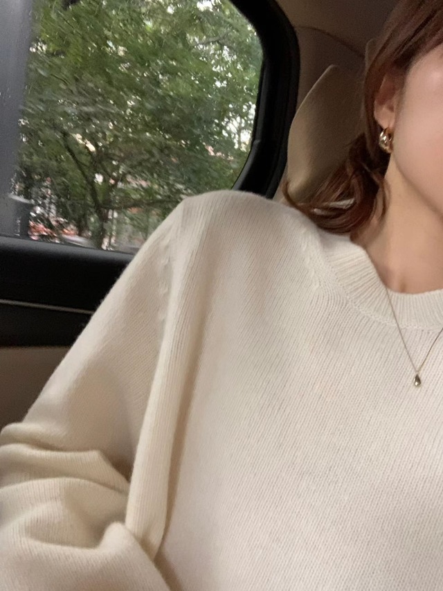 (OUNCE) jane wool round  knit / 4color