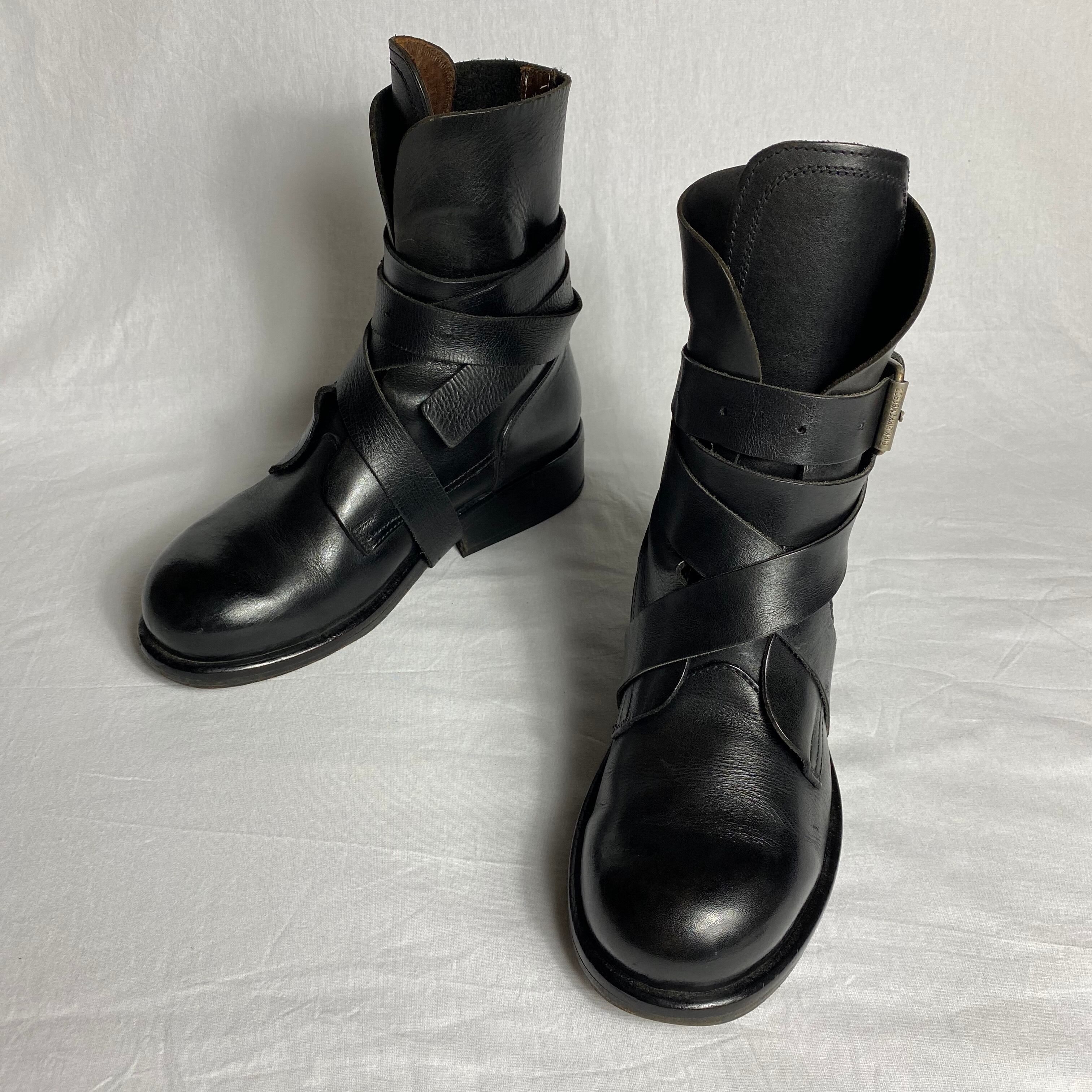 DIRK BIKKEMBERGS Leather boots ダークビッケンバーグ レザーブーツ | bee