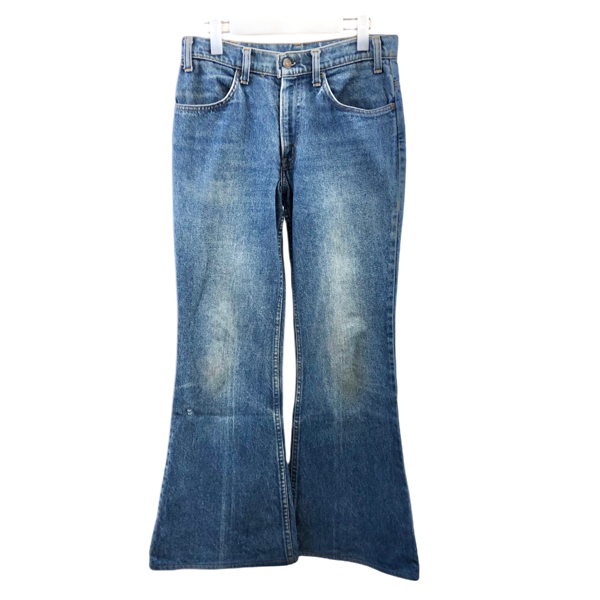 80s LEVIS 684 』 684-0217 ベルボトム フレア デニム パンツ USED