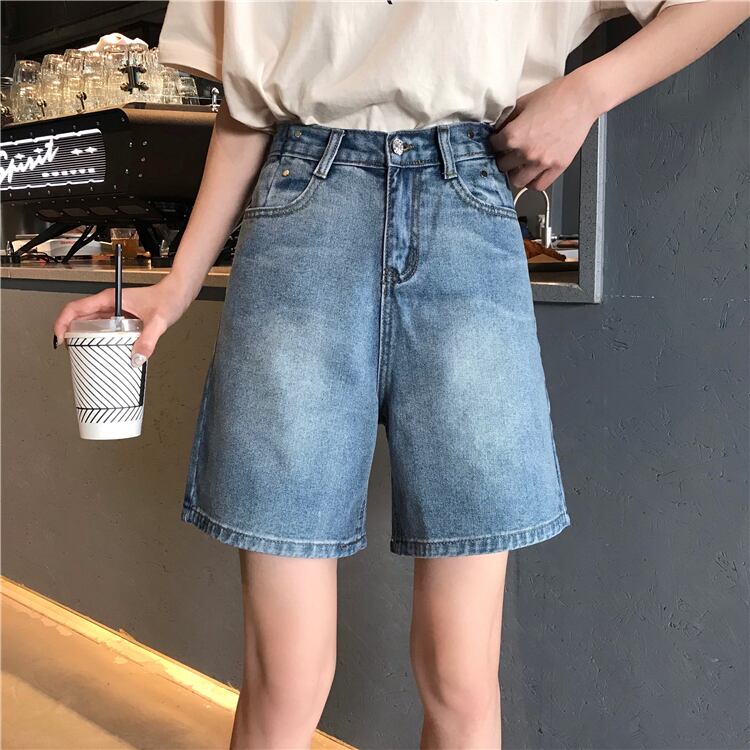 ハイウェストショーツ レディーススタイルルーズスタンダードパンツ レトロ ブルマー 1号婦人54291027729