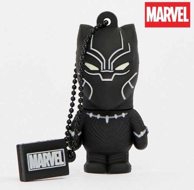 MARVEL ブラックパンサー 16GB フラッシュドライブ USB メモリースティック マーベル アベンジャーズ BlackPanther