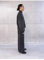 UNDERMINE Boxy Zip-Up Wool Jacket