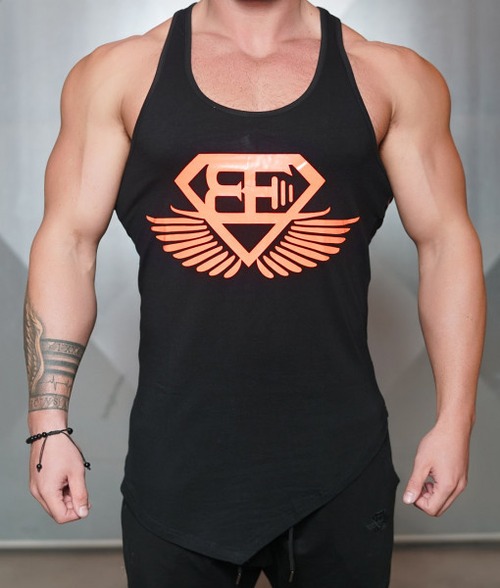 XA1 stringer – Black & Dutch Orange X1 ストリンガー タンクトップ