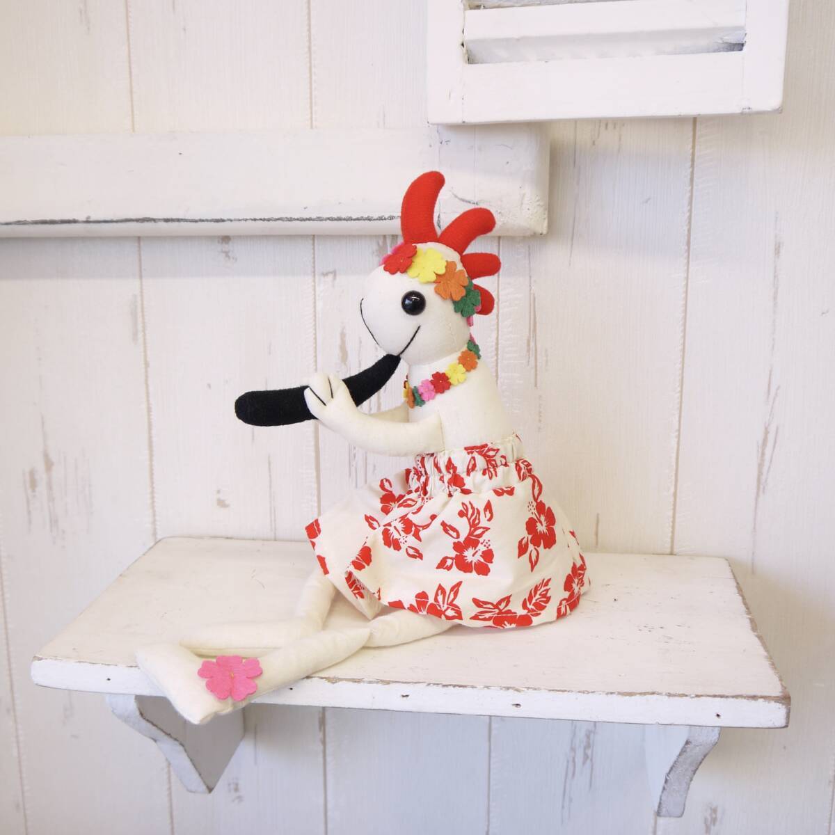 ☆ハワイアン雑貨☆ロコペリ フラドール／ぬいぐるみ／ココペリ