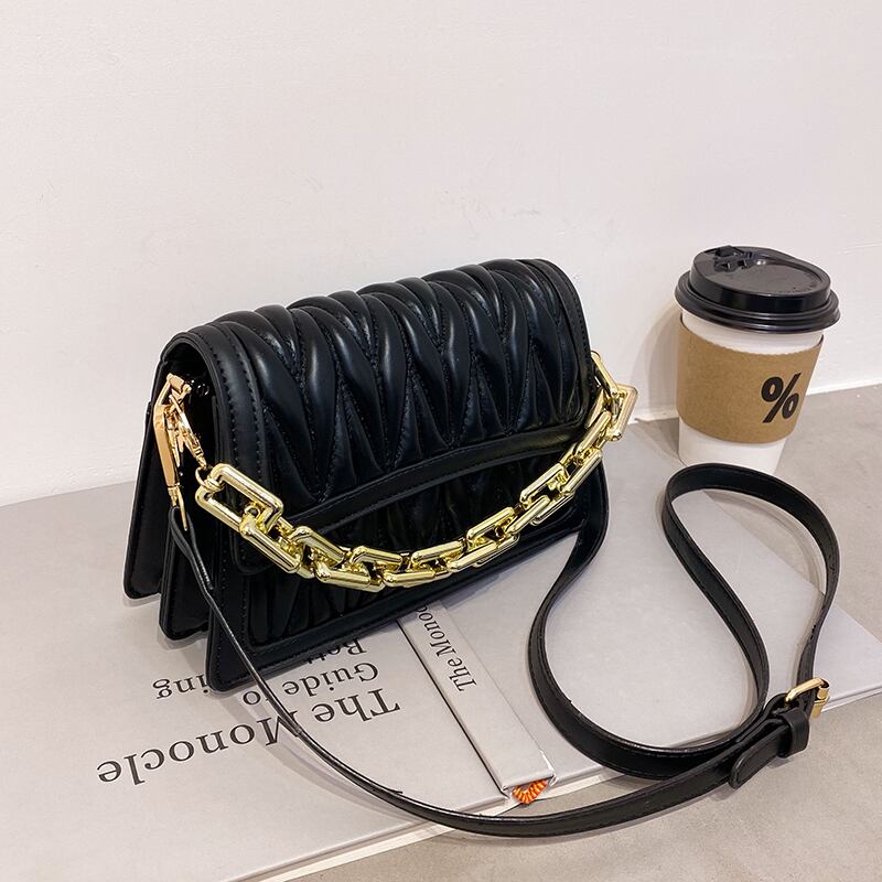 チェーン オータムウィンターシングル 秋物 冬物 スクウェア メッセンジャーバッグ Tiancai_Wing_Bag56333529751