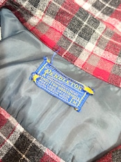 60s PENDLETON WOOL SHIRT Size M