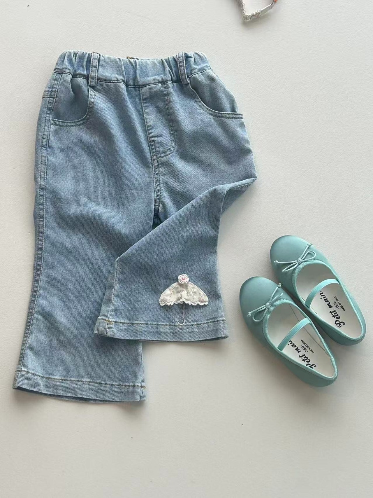 [aiai] Sweet Umbrella Denim Pants / [아이아이] 스위트우산데님팬츠