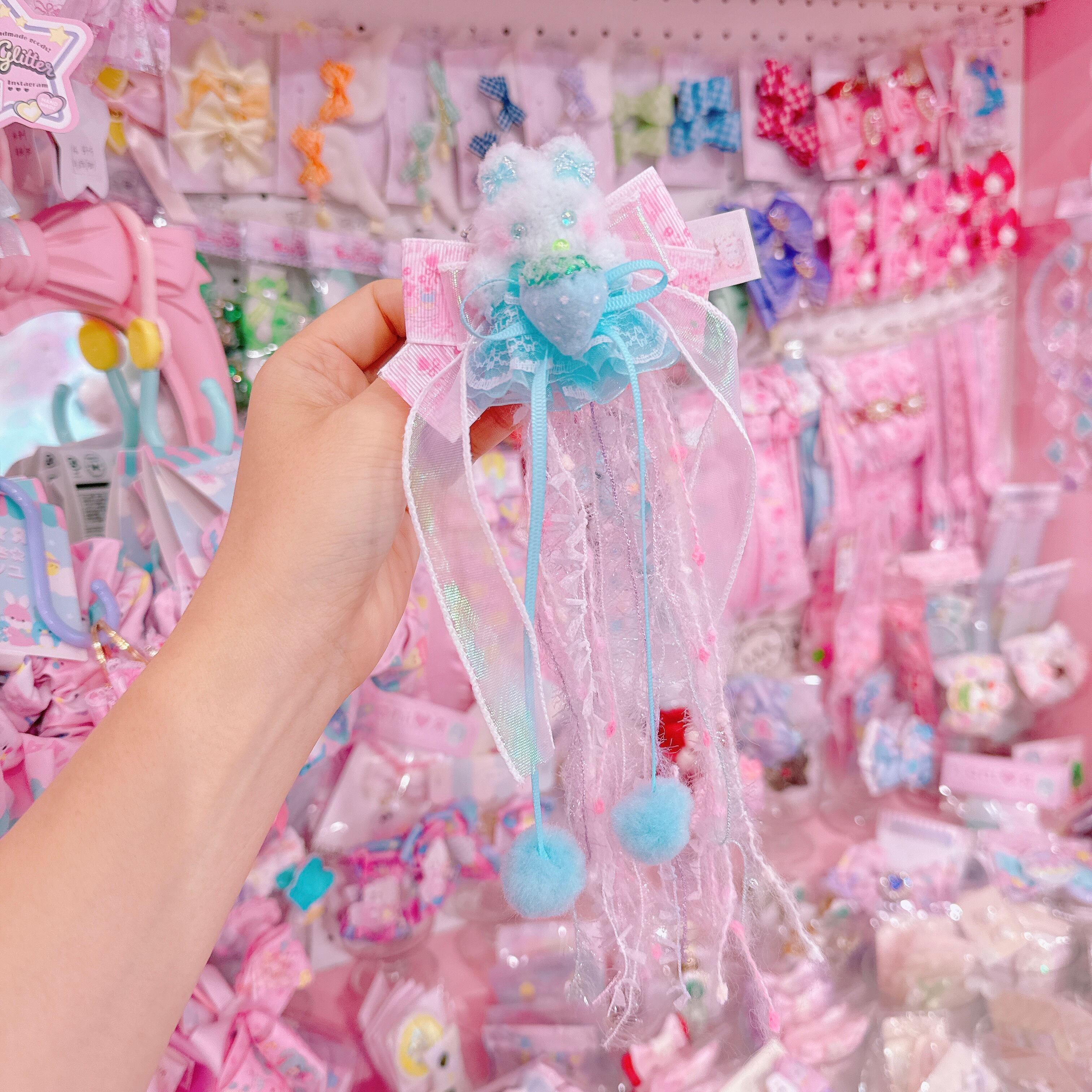 【M4】57-5うさぎマスコット2wayピン