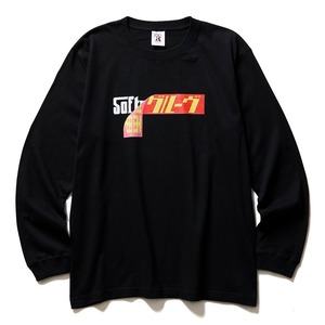 PEELING LOGO L/S（BLACK）