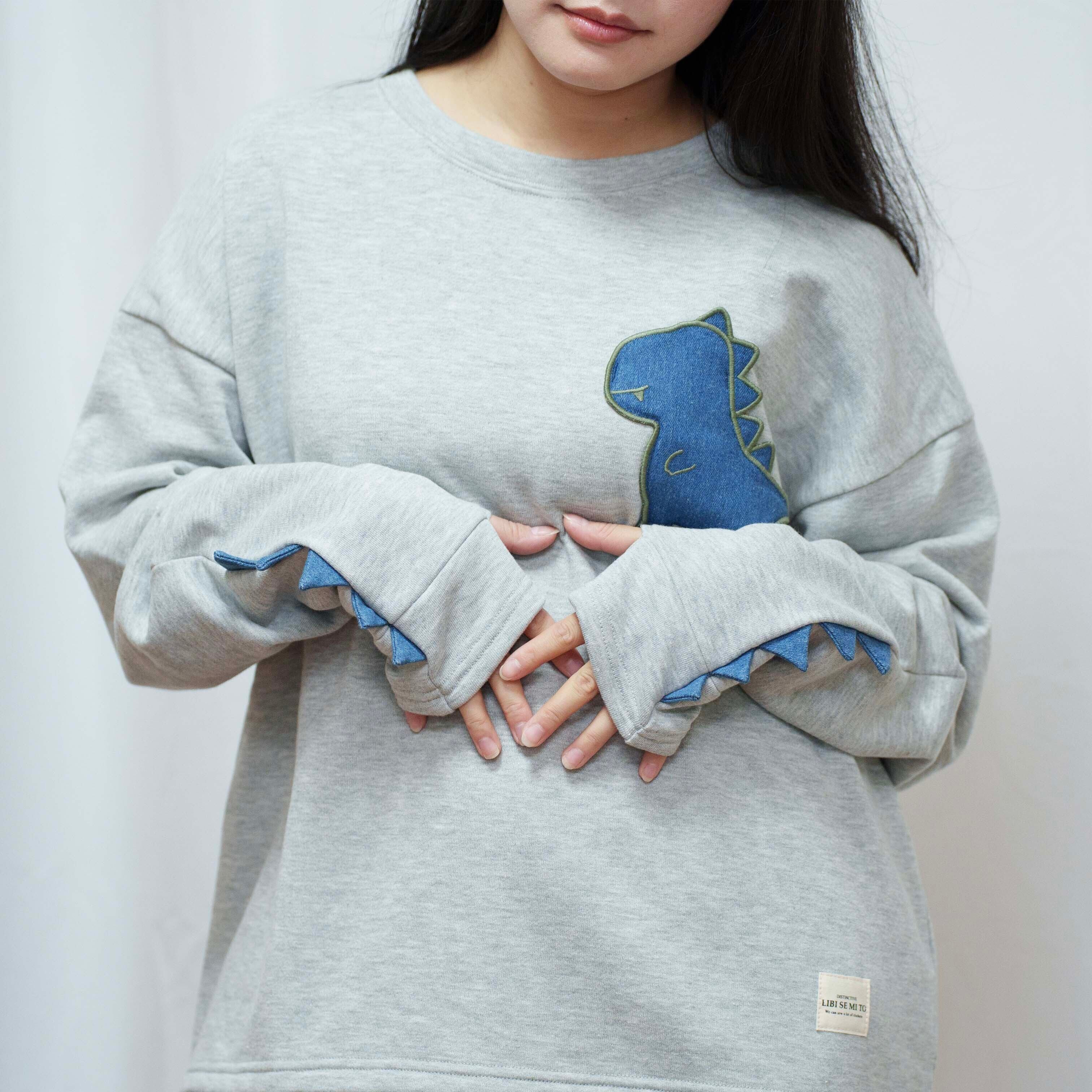 恐竜モチーフスウェット(商品NO.490094) | libi se mi to by infield