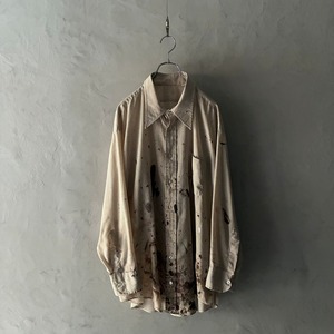 70's painted stripe shirt