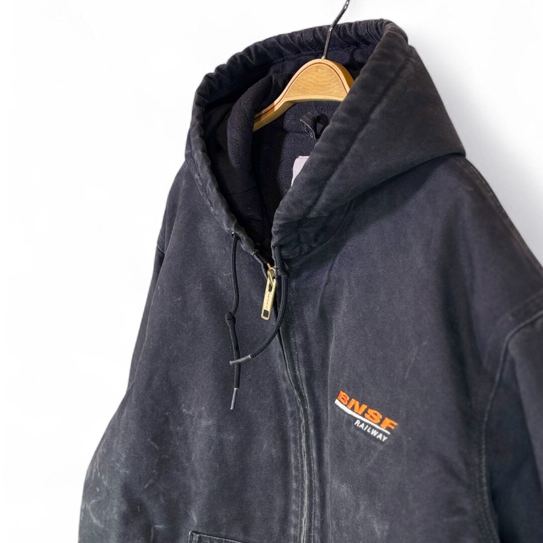 カーハート メキシコ製 アクティブジャケット 企業系 刺繍入り