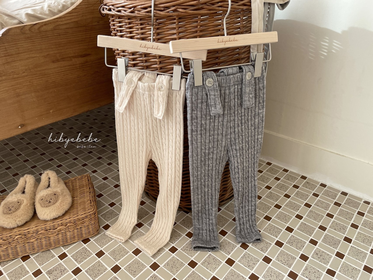 即納) 75-80 | Lulu kwakbaegi pants (including bonet)  | HIBYEBEBE - 9