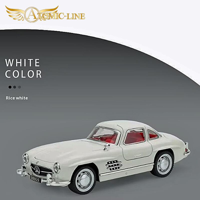 1954年 メルセデス ベンツ 300SL クーペ 1/32 ミニカー 全4色 ライト