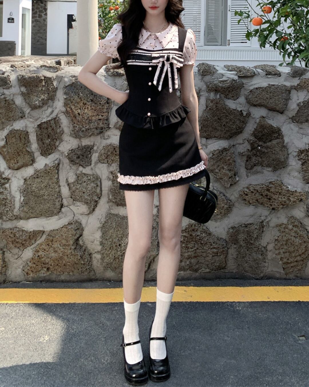 ドットブラウス(単品) 2608884T
