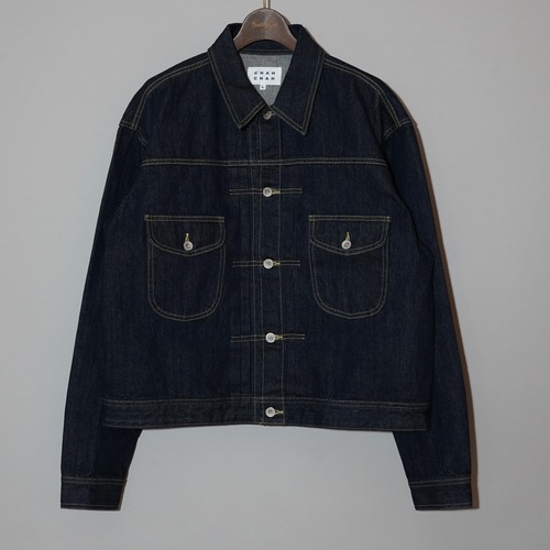 CC HAPPY DENIM TRUCKER JACKET -PLANE O.W-