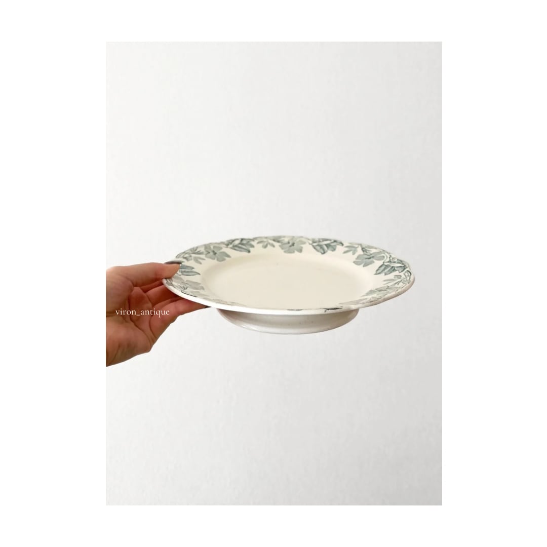 Luneville リュネヴィル / “POITOU” グリーンのコンポティエ