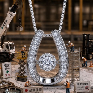 アウトレット｜K18WG ブルームーンストーン ネックレス