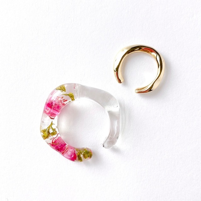 glossy   （ erica ）   イヤーカフ：gold
