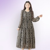 【SALE 11%OFF 4/14 10:00まで】TRUBE フラワーペイズリーダマスクプリント柄 【M~L】ブラック