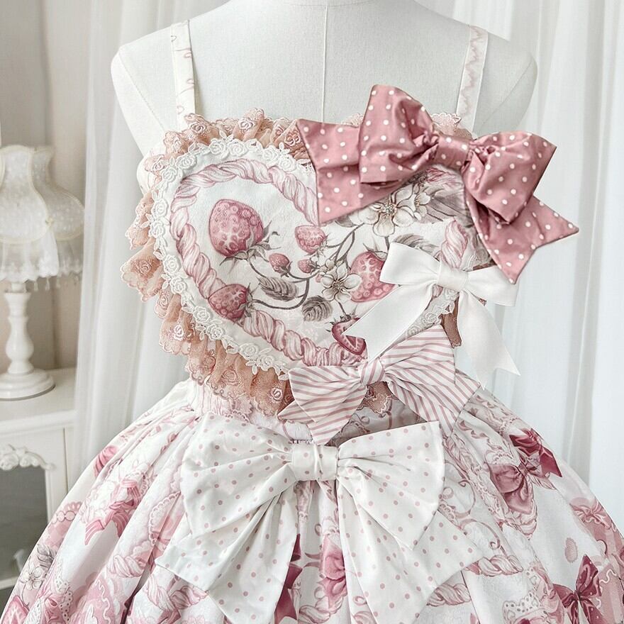 甘ロリ ケープセットアップ JSK×ふんわりデザイン｜WithU | ゴスロリ