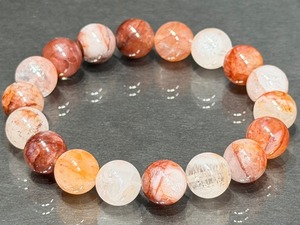 No.2557-1 ヒマラヤレッドクォーツブレスレット