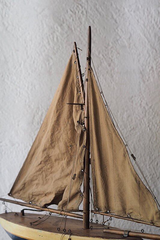 アンティーク　ヨット　イギリス製です 楽天市場】レトロ ヨット 帆 ボート 装飾 セーリング 彫像 船