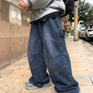 グレーブルーウォッシュワークデニム　1085