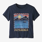 patagonia  BABY/TODDLER GRAPHIC T-SHIRT Summit Swell: New Navy