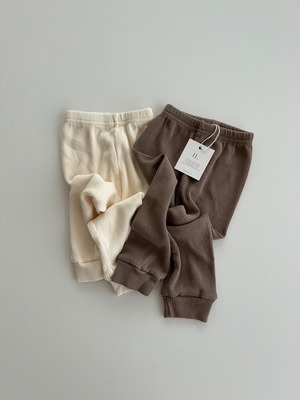 1901 cotton rib pants