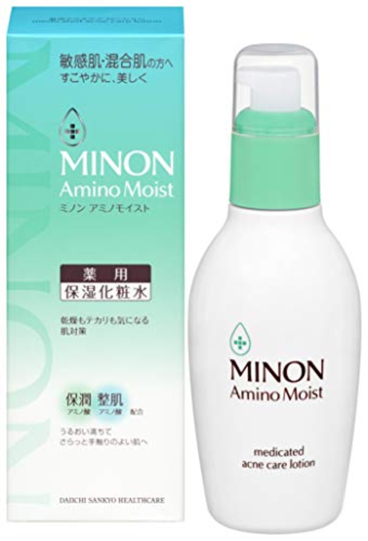 ミノン アミノモイスト 薬用アクネケア ローション 150ｍＬ 【敏感肌 混合肌】保湿化粧水 さっぱりうるおう 肌あれ・ニキビを防ぐ 医薬部外品