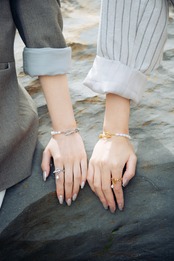 『夏の記憶』pearl chain bracelet