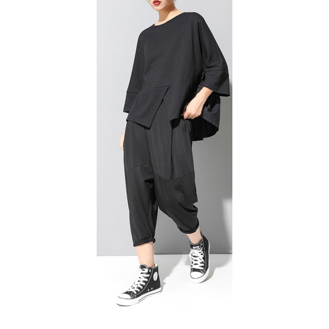 3/4 sleeve tops C0344