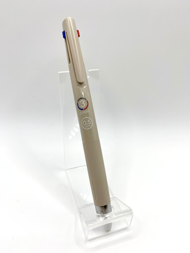 ゼブラ　3色ボールペン(黒、赤、青)　0.5mm　ブレン　3C　セサミラテ