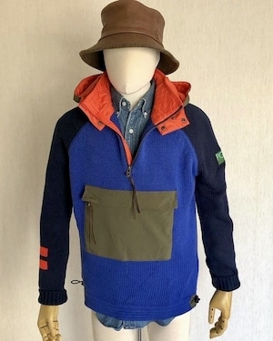 NOS(新古品) POLO HI TECH フーデッドパーカ